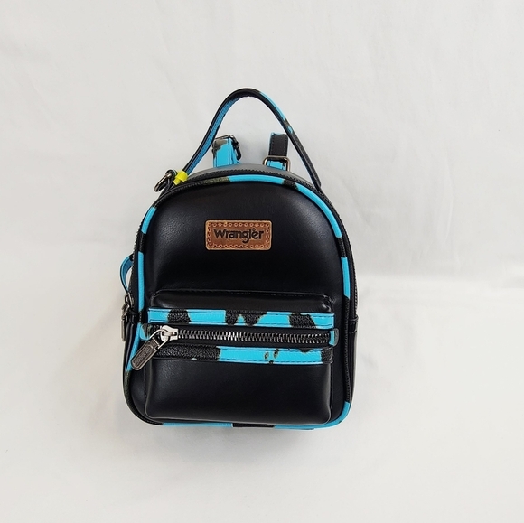 Wrangler Black and Blue Mini Backpack main image 4